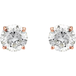 Giani Bernini 18k Gold over Silver Cubic Zirconia Stud Earrings 1 ct. t.w. Rose Gold