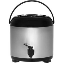 Maku Termos Med Kran 6 L Stål/Svart Dryckesdispenser 6L