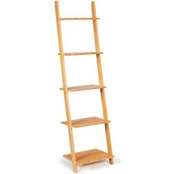 Cwy 5-Lags Stigehylde Lavet Af Bambus 43 x 35 x 165 cm Hylde