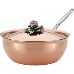 Ruffoni Opus Cupra Chef's Stekpanna 4 Liter med lock