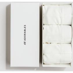 H&M Boys Pima Cotton Trunks - White