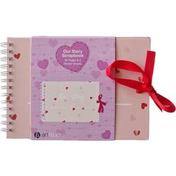 Art Studio Our Story Scrapbook Pink