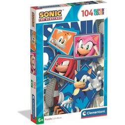 Clementoni Puslespil 104 Brikker CB Sonic