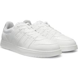 HUGO Hadrian Tenn Logo Trainers - White/Open White
