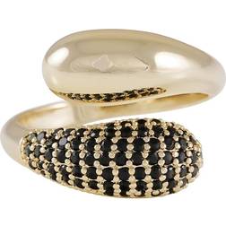 Snö of Sweden Naomi Ring - Gold/Black