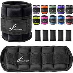 Sportneer Adjustable Ankle Weights Set 0.44Kg 2.25Kg