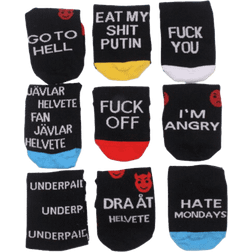 My Angry Socks Sassy Statement Socks 9-pack - Multicolour