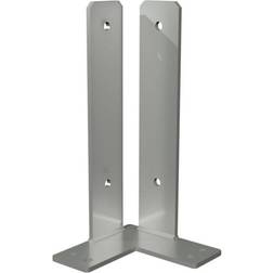 Plus hjørne stolpefod 30cm varmgalv. t/90x90mm 1stk