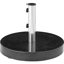 Rund Frenso parasolfod sort granit 40kg