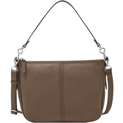Fossil Jolie Leather Crossbody Bag - Smoke