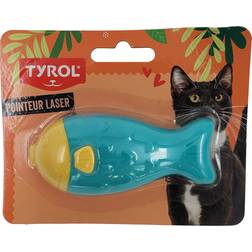 Tyrol Kattleksak Laserpekare Fisk Tyrol 9 cm