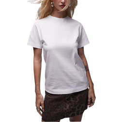 Topshop Shrunken Tee - White
