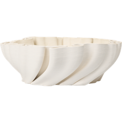 ferm LIVING Dedali Bowl Serveringsskål Off-White W34.5 x D34.5 x H11 cm Skål