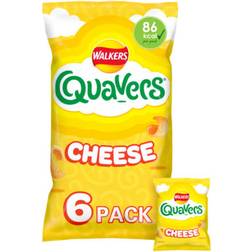 Walkers Quavers Cheese Multipack Crisps 6x16g