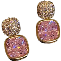 Shein Rhinestone Decor Earrings