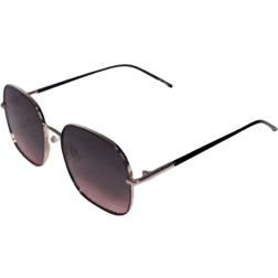 Aldo Elbamadar Large Round Metal Sunglasses - Gold/Gradient Black