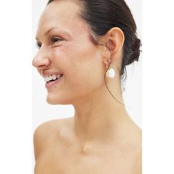 NA-KD Coastal Charm Earrings - Guld