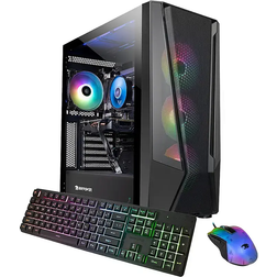 iBuyPower Trace 7 Mesh Black PC TraceMeshA7R78XT01 Ryzen RX