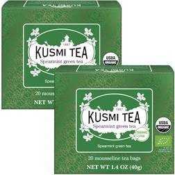 Kusmi Tea Spearmint Green 2 Burkar 2x20 Tepåsar