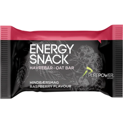 Purepower Energy Snack Hindbær 60 g 1 stk