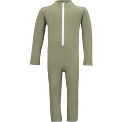 Petit Crabe Basic Badeheldragt - Olive