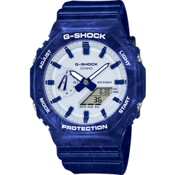 Casio G-Shock Blue Analog-Digital Chronograph GA2100BWP-2A