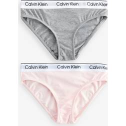 Calvin Klein Girls Bikini Briefs - Icon Cotton Stretch