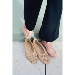 H&M Braided Ballet Pumps - Beige