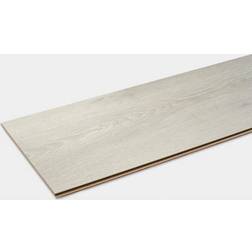 GoodHome Newlyn Grey Natural Oak Effect Laminate Plank Sample One Size