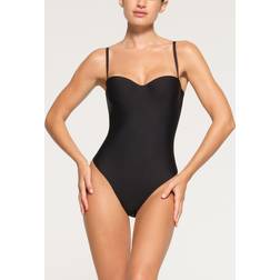 SKIMS Underwire Thong Bodysuit - Black