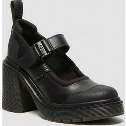 Dr. Martens Eviee Tech Strap Mary Jane Heeled Shoes - Black