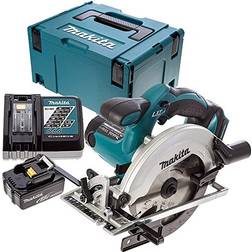 Makita DSS611Z 18V Li-ion LXT Circular Saw with 1 x 5Ah Battery Charger & Case