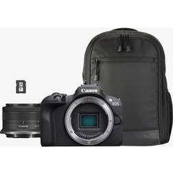 Canon Fotocamera Mirrorless EOS R100 Obiettivo RF-S 18-45mm F4.5-6.3 IS STM