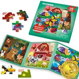 Quokka Magnetic Puzzles for 2 3 Year Olds 36 pcs