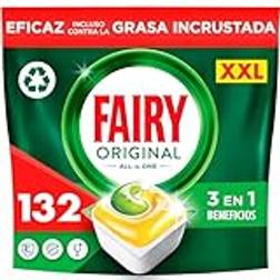 Fairy Original Dishwasher Tablets 132ct Lemon