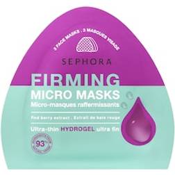 Sephora Collection Ultra-tunna Hydrogelmasker Opstrammende Ekstrakt Af Rød 3 pcs