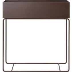 ferm LIVING Plant Box 25x60 cm Dark Chocolate Plantekasse