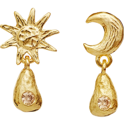 Maanesten Lainy Earrings - Gold/Pink