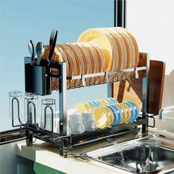 ATI Yexati 2 Tier Large Capacity Drying Rack Dish Drainer