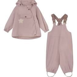 Mini A Ture Rain Jacket Dunglarees - Violet