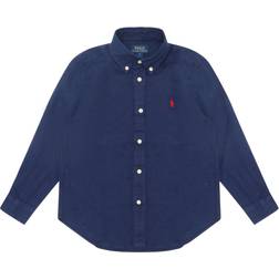 Polo Ralph Lauren Boys' Linen Shirt - Dark Blue