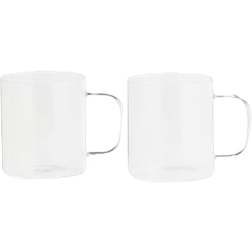 H&M 2-pack glasmugg Mugg 33cl 2st
