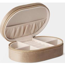 Montini Resesmyckeskrin - Oval Beige