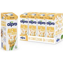 Alpro Oat Drink Milk Alternative Cartons 8x1ltr