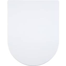 Aqualona Luxury Duroplast Toilet Seat D-Shaped Soft Close
