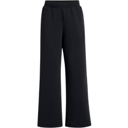 Under Armour Unstoppable Fleece Wide Leg Pants - Black/Black
