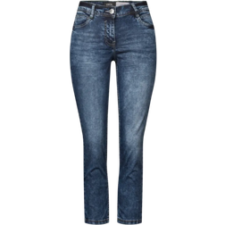 Cecil Damen Jeans im Casual Fit - Blau