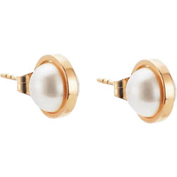 Efva Attling Day Earrings - Gold/Pearl