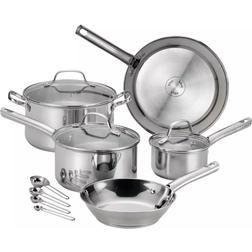 T-fal Performa Stainless Steel Cookware, 14pc Cookware Set with lid 14 Parts