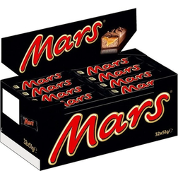 Mars Chokorigel Karamell Choklad 32 Stänger i en Låda 1581 g 32 st